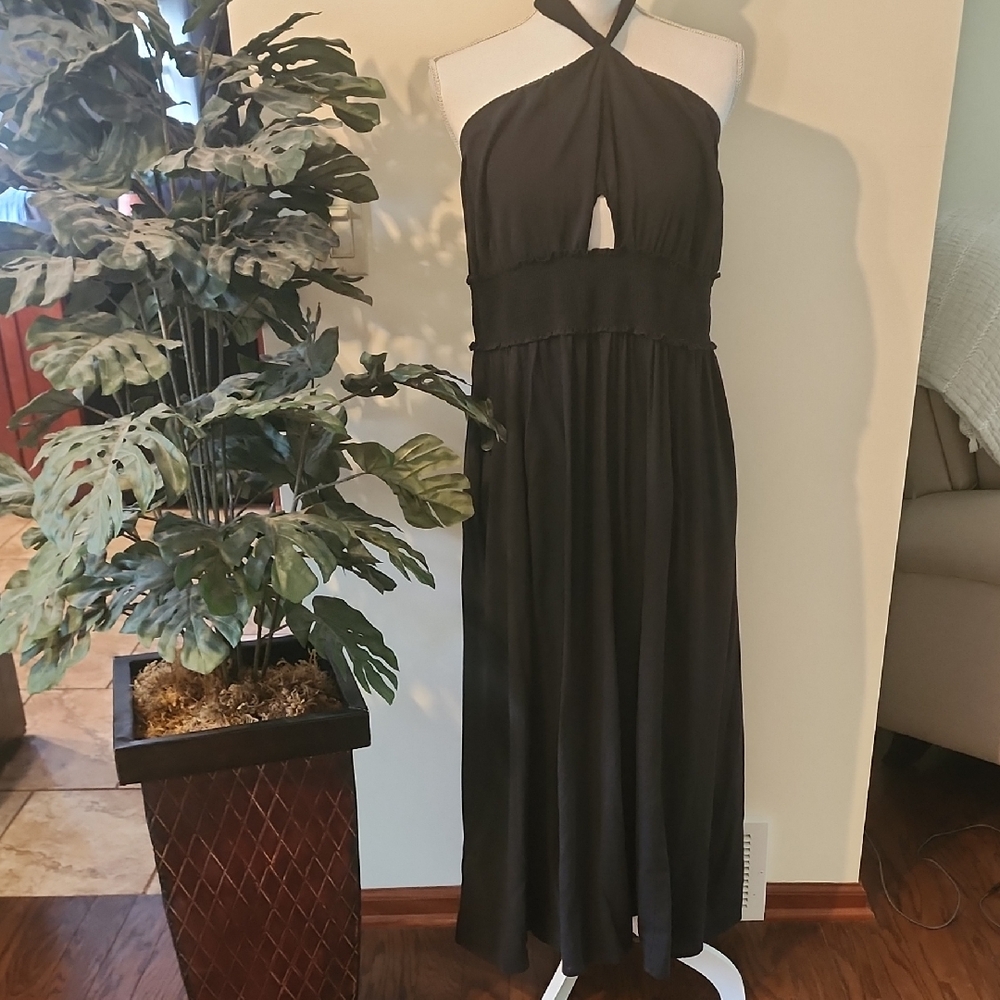 Black Halter Dress